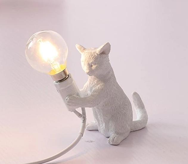 Modern Cat Table Lamp