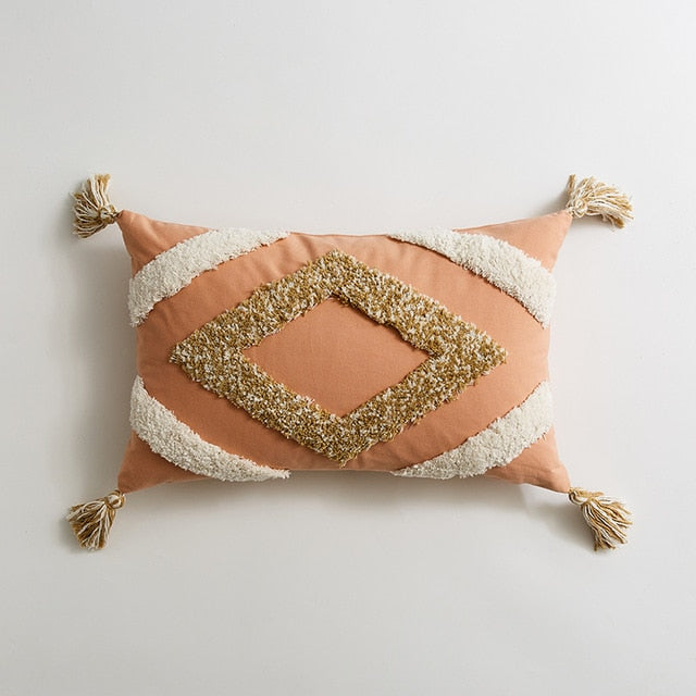 Melody Tasseled Pillow Cover