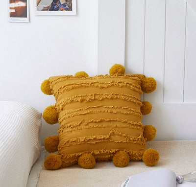 Marilyn Pom Pom Tassel Pillow Covers