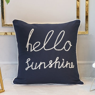 Sunshine Boho Pillow Cover