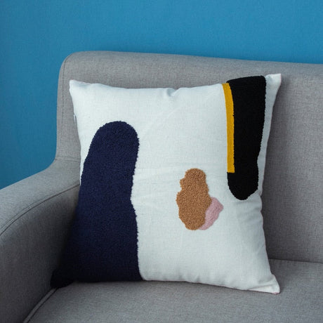 Square by  Square Abstract Pillow Cover