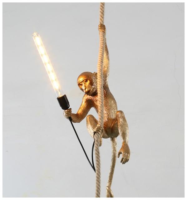 Monkey Pendant Light