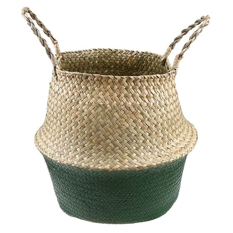 Pampas Foldable Seagrass Basket with Handles