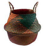 Pampas Foldable Seagrass Basket with Handles