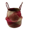 Pampas Foldable Seagrass Basket with Handles