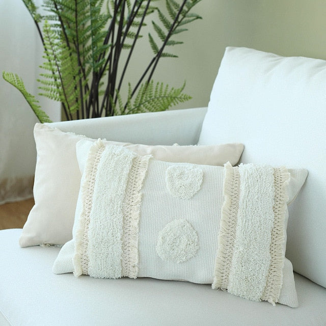 Amira Tufted Dot Pillow Cover