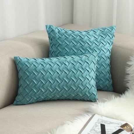 The Basketweave Pillow Cover