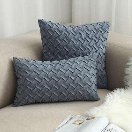 The Basketweave Pillow Cover