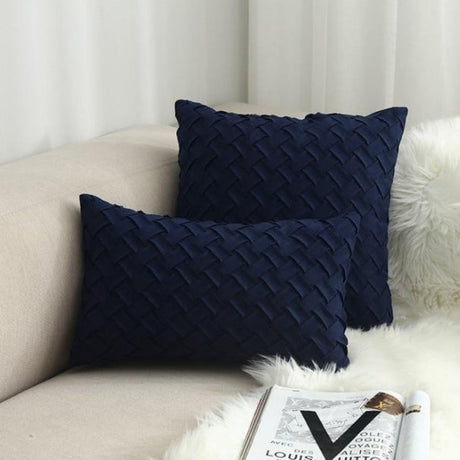 The Basketweave Pillow Cover