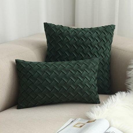 The Basketweave Pillow Cover