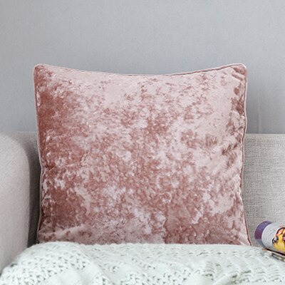 Cora Crushed Velvet Pillow Cover