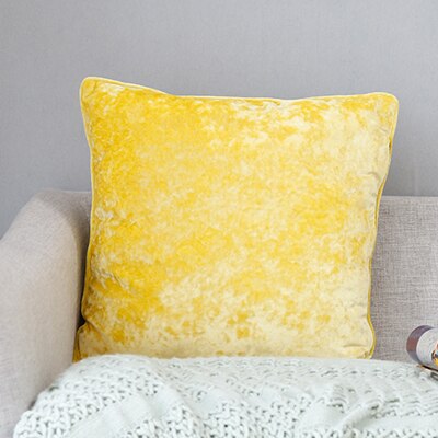 Cora Crushed Velvet Pillow Cover