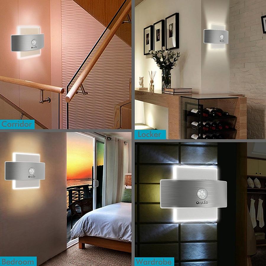 Zahara - Motion Sensor Wall Lamp