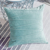 Bisou Velvet Striped Pillow Cover