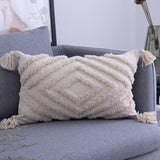 Saffron Tassel Pillow Cover