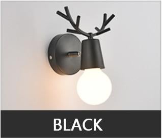 Deer Antlers Modern Wall Light