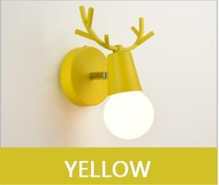 Deer Antlers Modern Wall Light