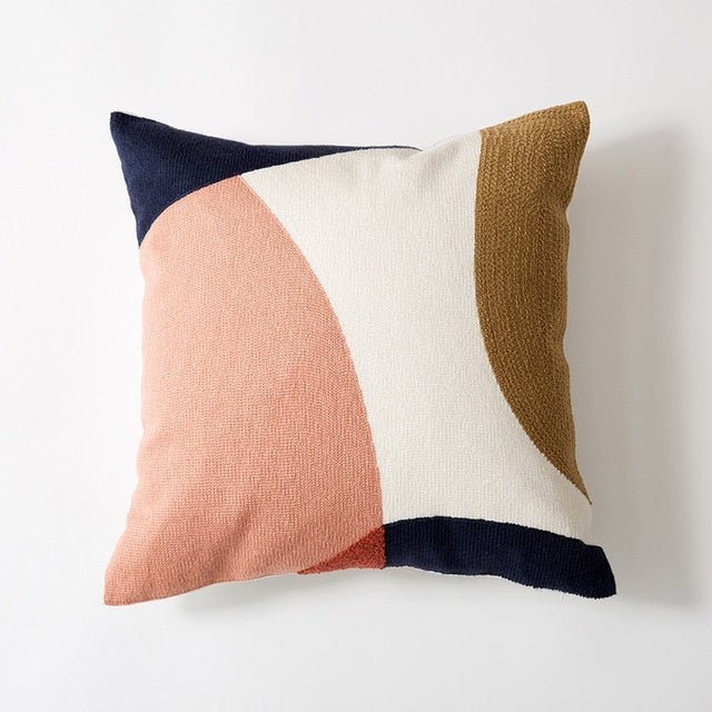 Candalla Color Block Abstract Pillow Cover