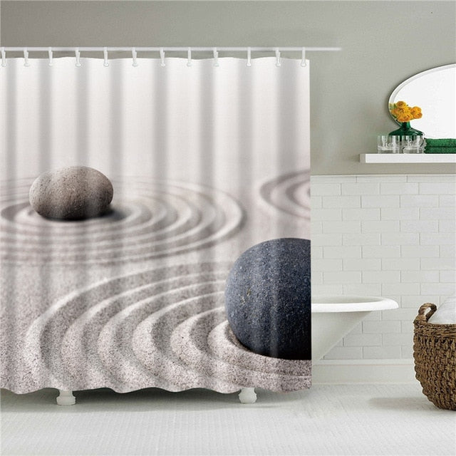 Desert Stone Shower Curtains