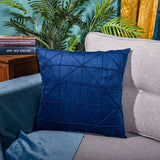 Ventana Window Pane Velvet Pillow Cover