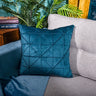 Ventana Window Pane Velvet Pillow Cover