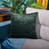 Ventana Window Pane Velvet Pillow Cover