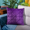 Ventana Window Pane Velvet Pillow Cover