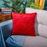 Ventana Window Pane Velvet Pillow Cover