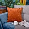 Ventana Window Pane Velvet Pillow Cover