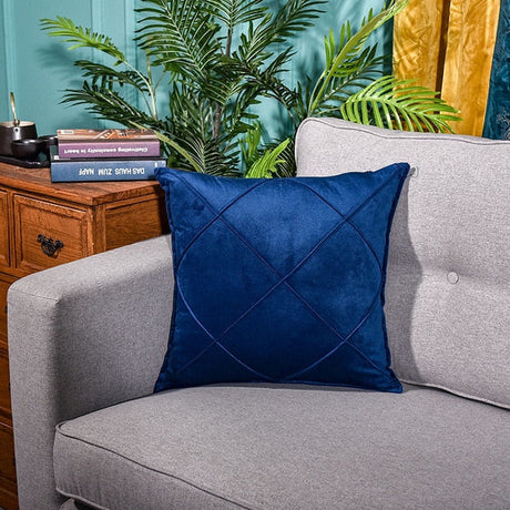 Modernistic Velvet Pillow Cover