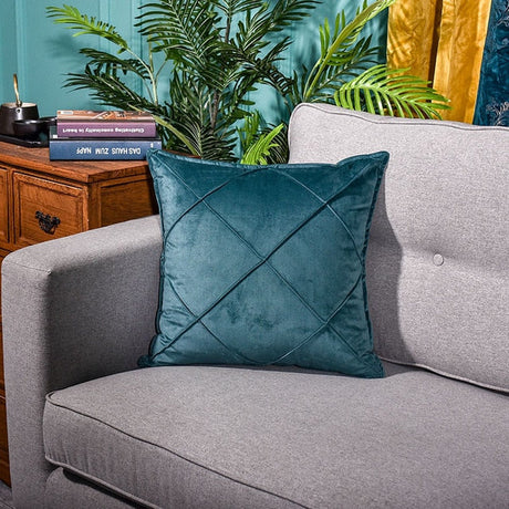 Modernistic Velvet Pillow Cover