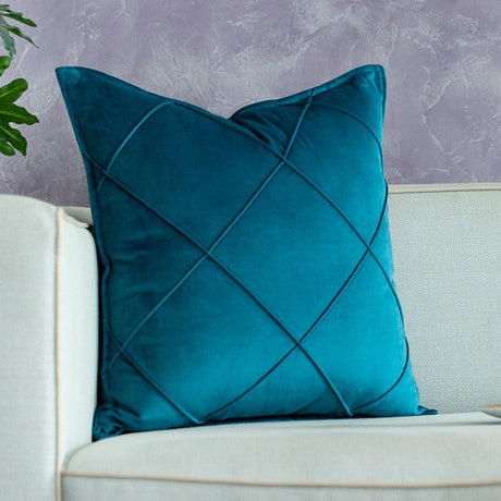 Modernistic Velvet Pillow Cover