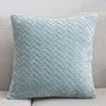 Chevron Solid Velvet Pillow Cover