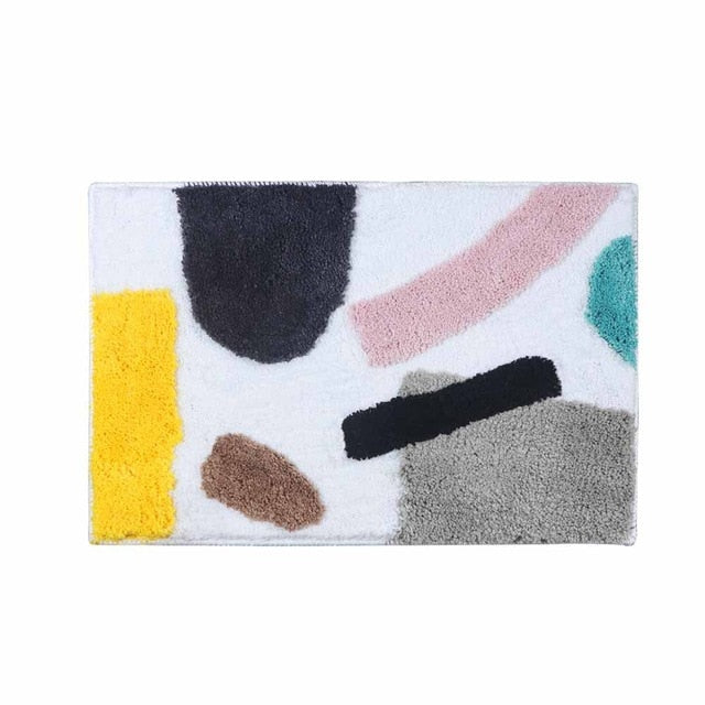 Grant Modern Abstract Bath Mats