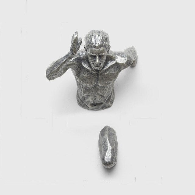 Bolt Running Man Sculpture