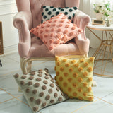 The Polka Poms Pillow Cover