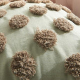 The Polka Poms Pillow Cover