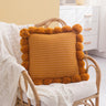 Chrissy Pom Pom Pillow Cover