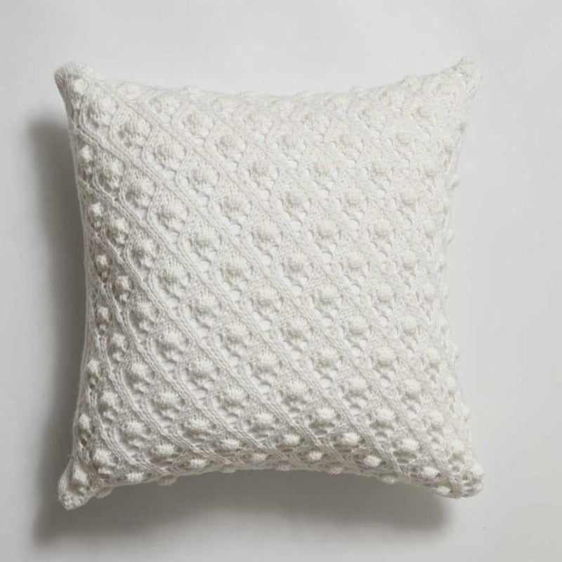 The Bouclé Knit Pillow Cover