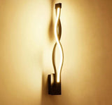 Twisted LED Wall Lamp