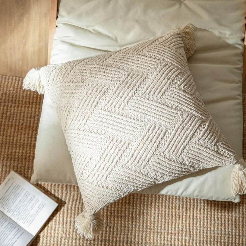 The Nordic Knit Pillow Cover