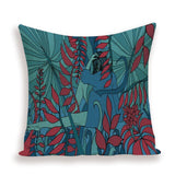 Kvinna Art Linen Pillow Covers