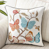 Papillon Embroidered Pillow Covers