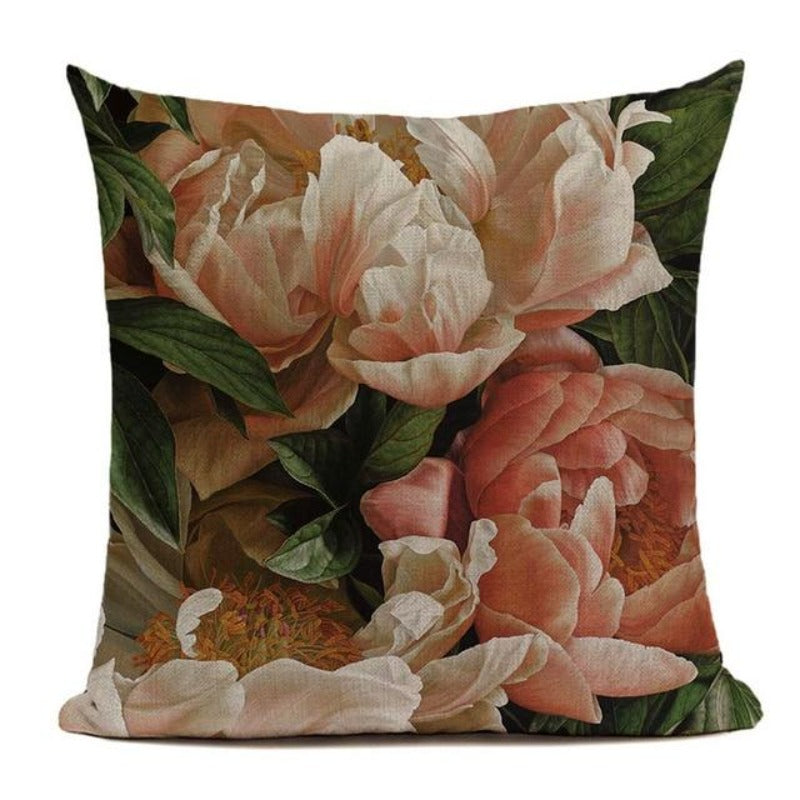 The Dark Romance Floral Pillow Cover Collection