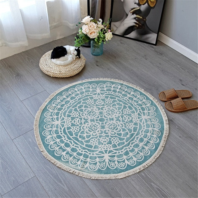 Mira Mandala Accent Rug