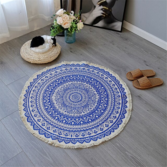 Mira Mandala Accent Rug