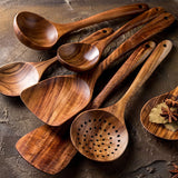 Wayan Teak Cooking Tools Set