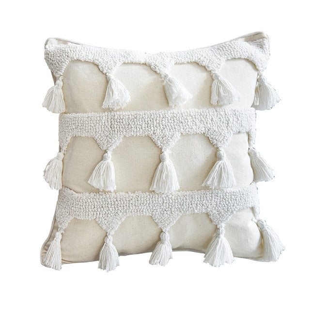 Whimsy White Pillow Covers