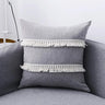 The Boho Fringe + Tassel Pillow Cover Collection