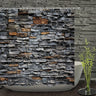 Olaf Old Stone Wall Shower Curtains